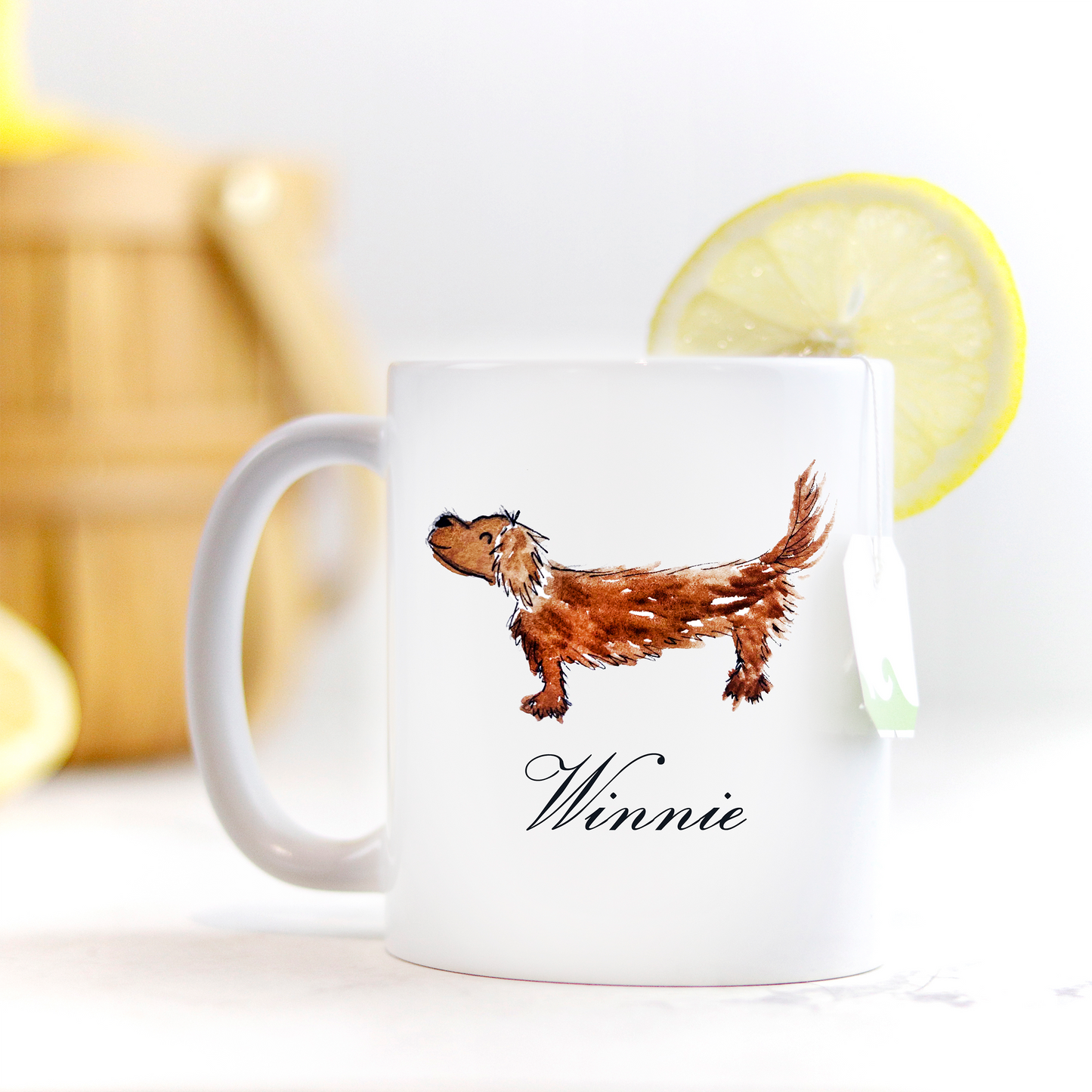 Personalized Dachshund Mug