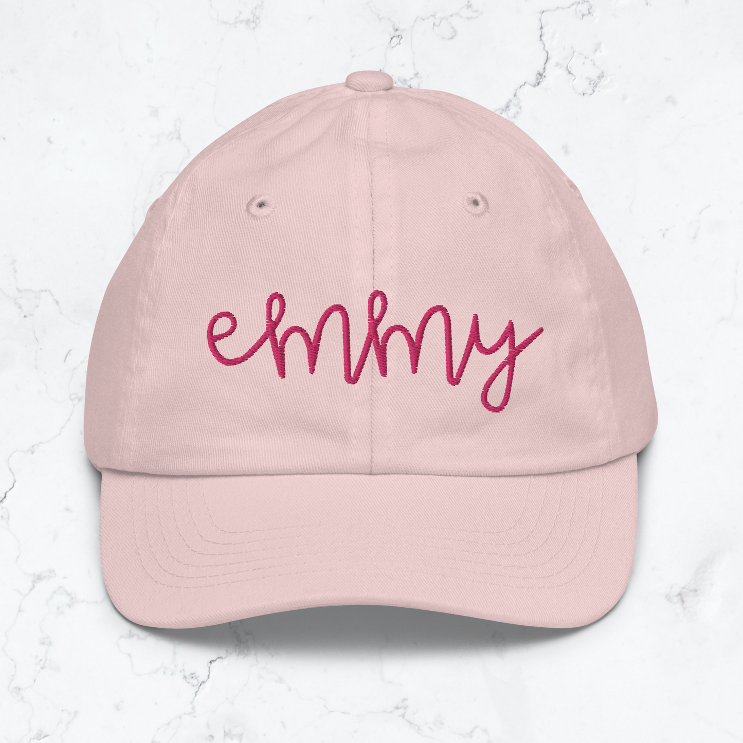 Monogrammed Youth Cap