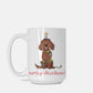 Festive Christmas Spaniel Mug