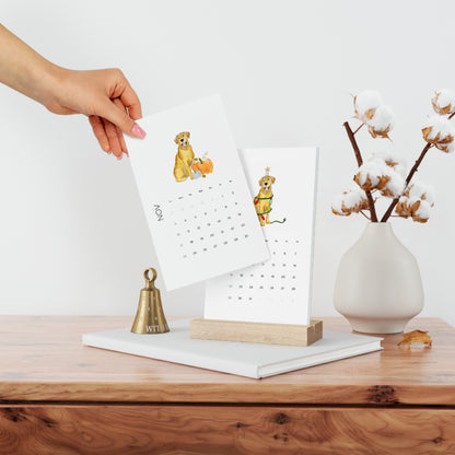 Yellow Lab 2024 Calendar