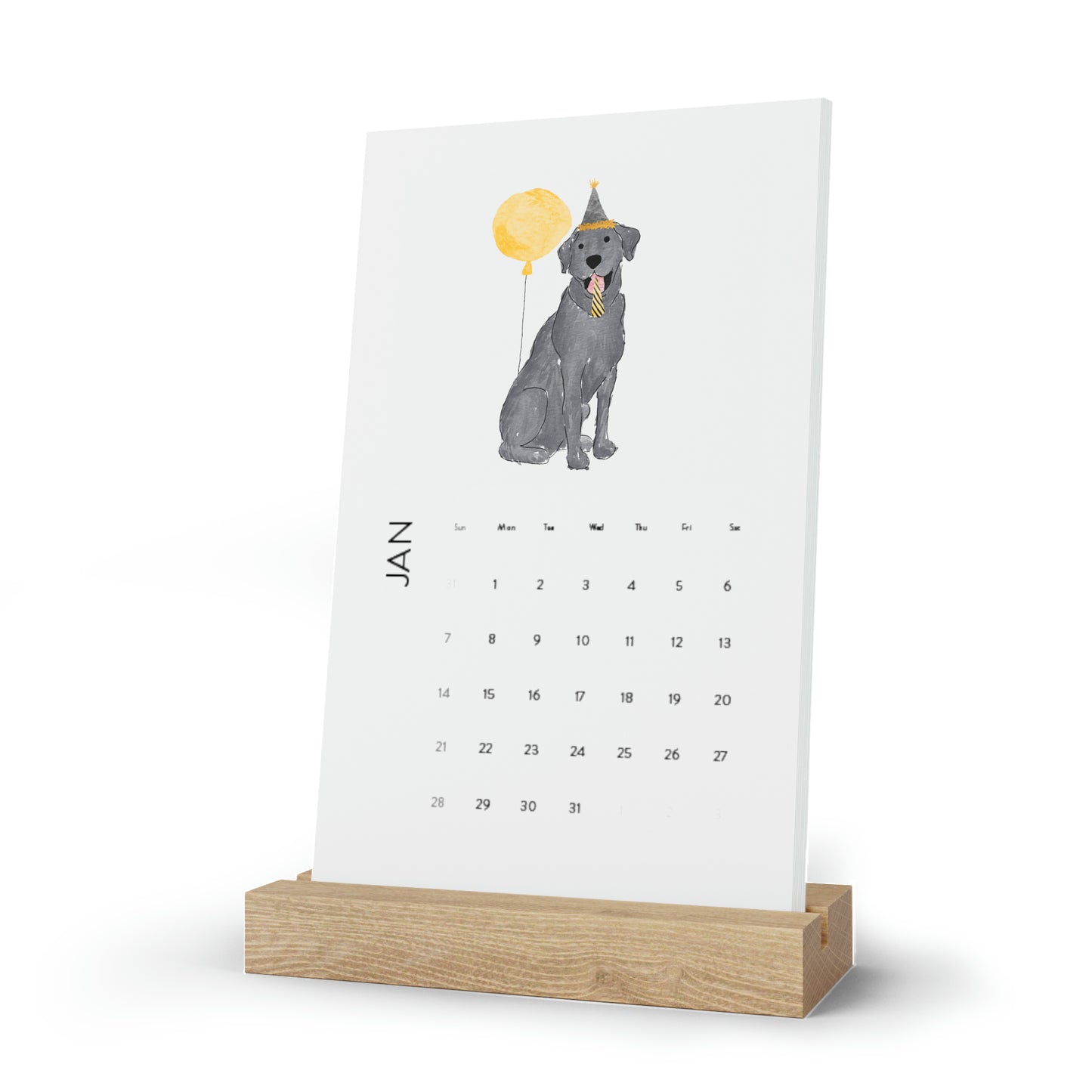 Silver Lab 2024 Calendar