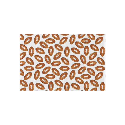 Football Pattern Welcome Mat