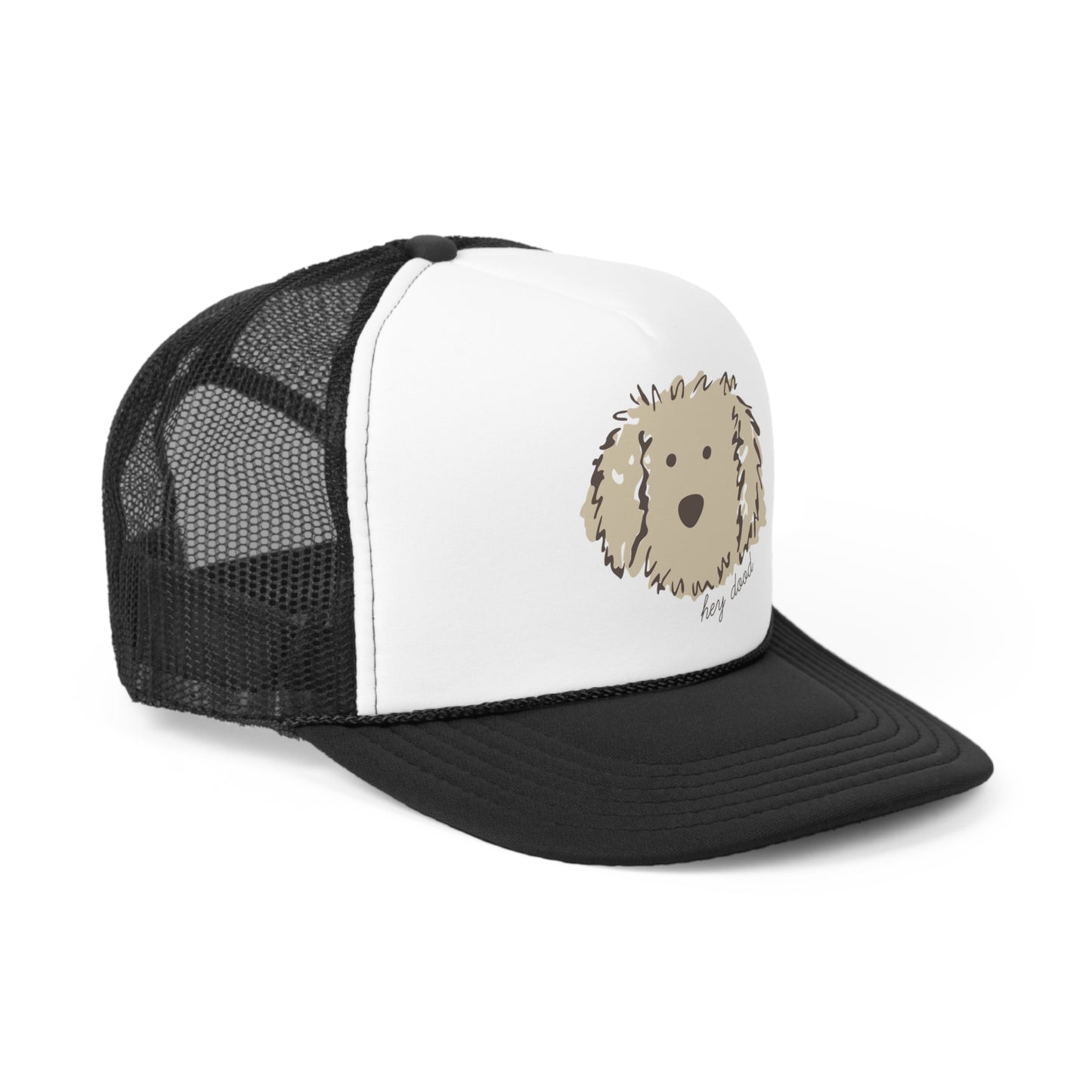 Hey Dood Cream Doodle Trucker Cap