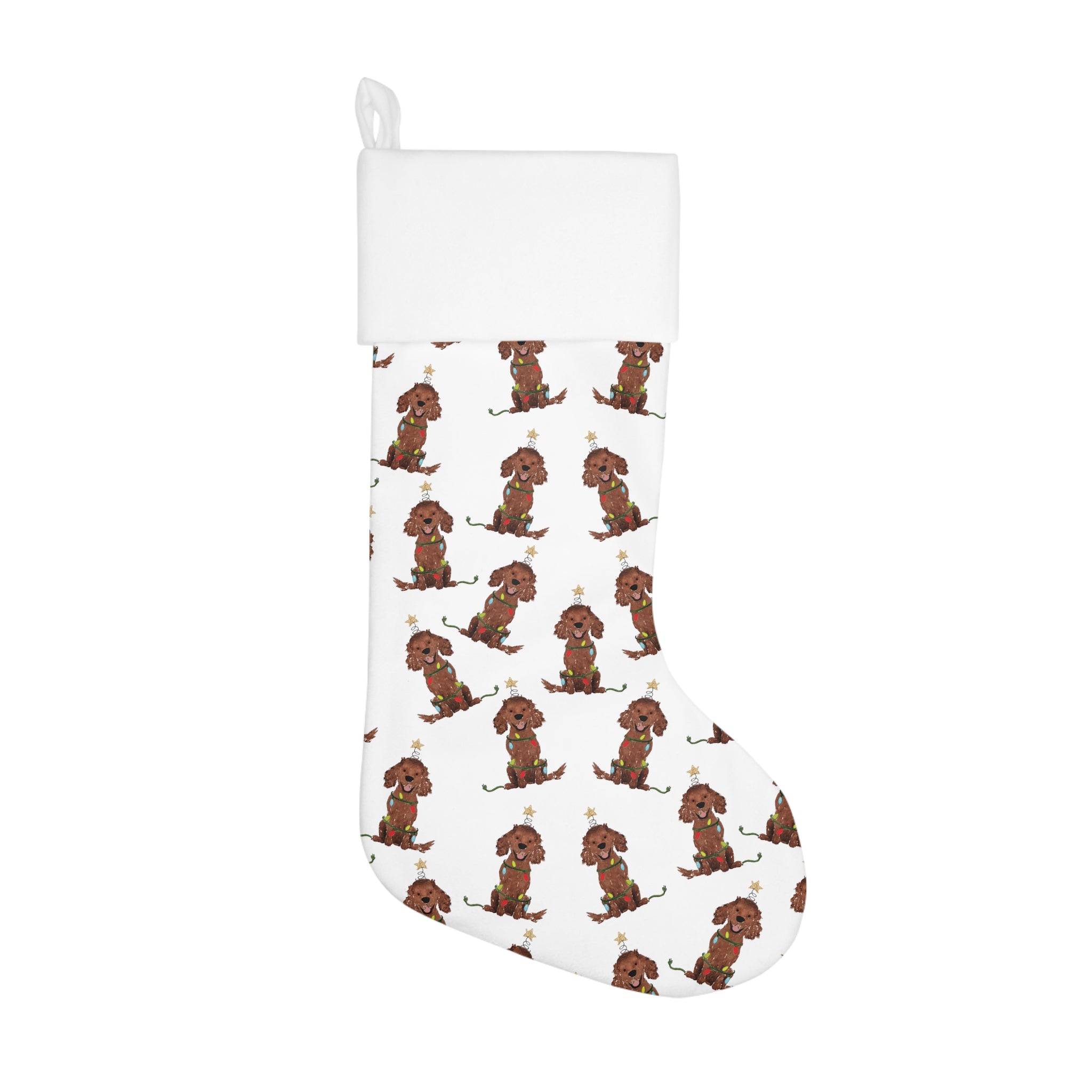 Boykin spaniel hot sale christmas stocking