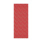 Festive Christmas Brown Parti Spaniel Gift Wrap - Red