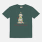 Festive Christmas Cream Doodle Comfort Color Tee