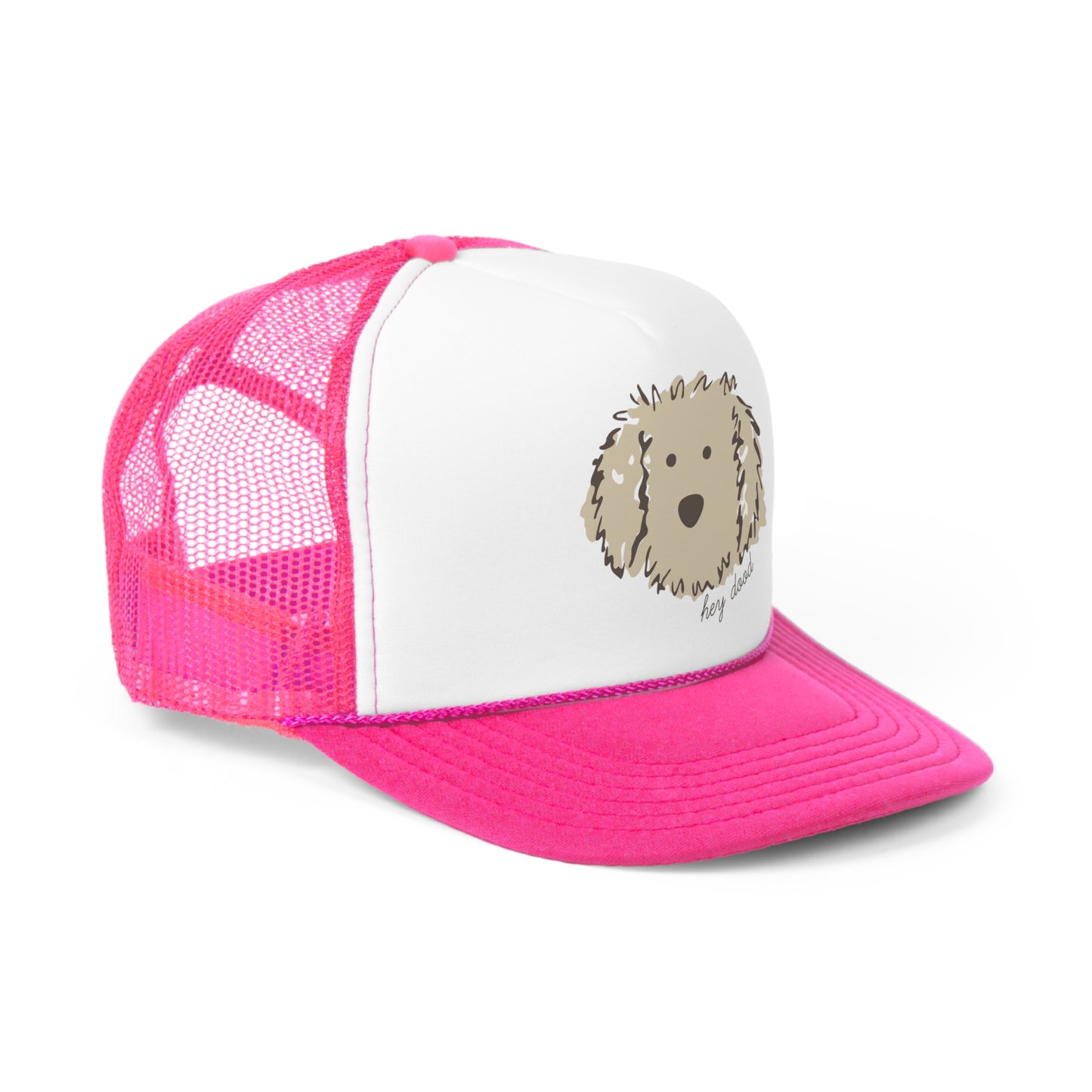 Hey Dood Cream Doodle Trucker Cap