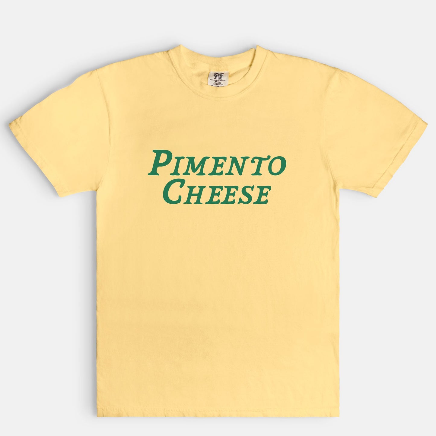 *Quick Ship* SMALL Pimento Cheese Comfort Color Tee