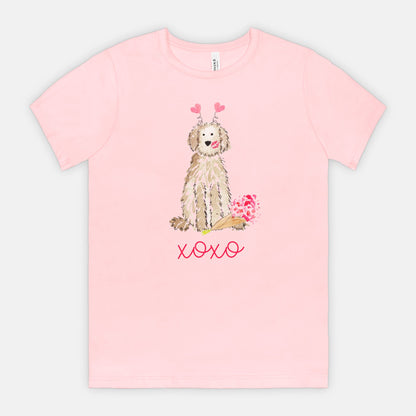 Lovey Cream Doodle Bella Canvas Tee