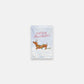 Festive Christmas Dachshund Garden Flag