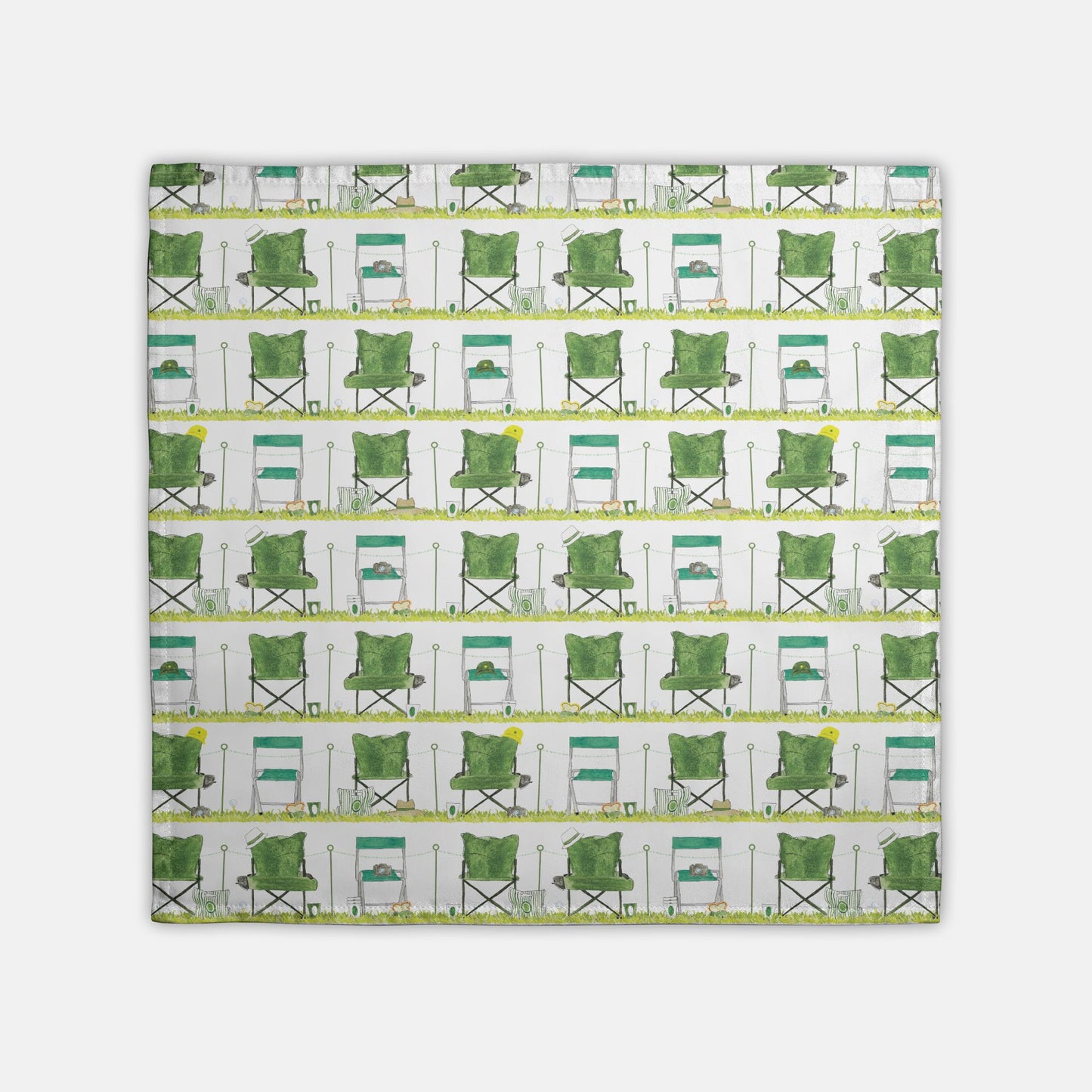 Golf Spectator Sport Pattern Hostess Towel