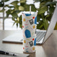 Back to School Pattern Skinny Steel Tumbler