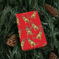 Festive Christmas German Shepherd Gift Wrap - Red