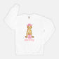 Howdy Cowgirl Apricot Doodle Comfort Color Crewneck Sweatshirt