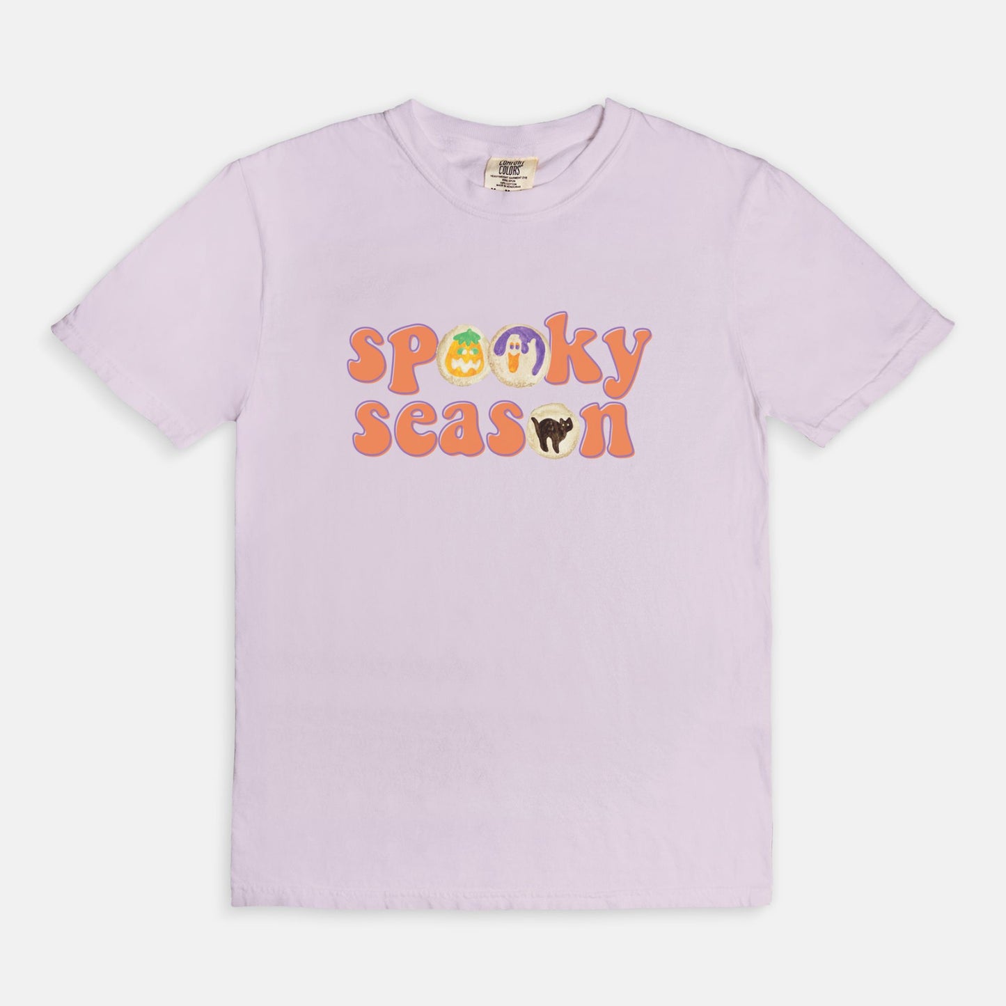 Halloween Spooky Cookie Comfort Color Tee