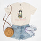 Festive Christmas Bernadoodle Comfort Color Tee