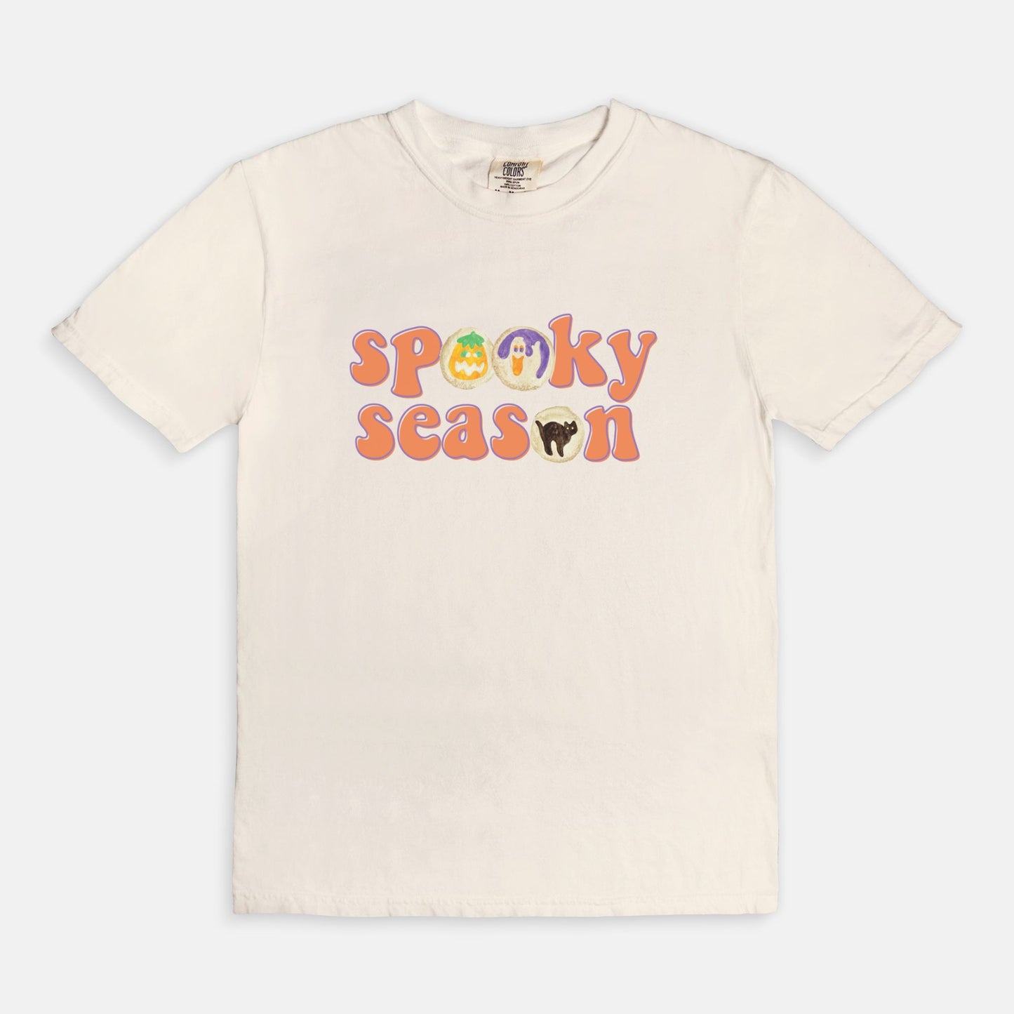 Halloween Spooky Cookie Comfort Color Tee