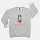 Festive Christmas Bernadoodle Gildan Sweatshirt