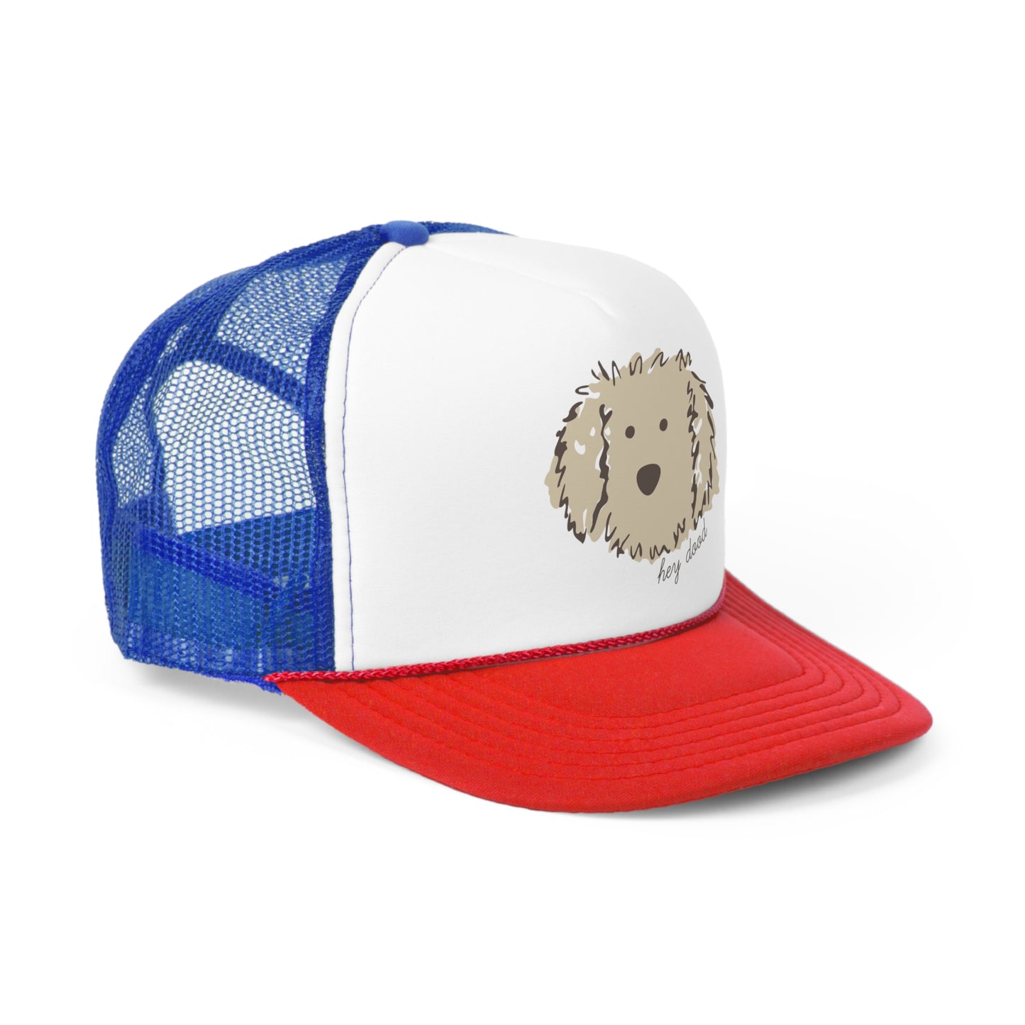 Hey Dood Cream Doodle Trucker Cap