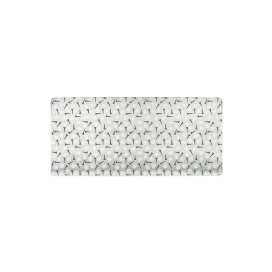 Forrest Green Golf Tee Pattern Changing Pad Cover