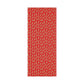 Festive Christmas Red Golden Retriever Gift Wrap - Red