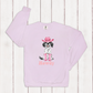 Howdy Cowgirl Spaniel Comfort Color Crewneck Sweatshirt