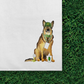 Golf Tournament Patron German Shepherd Golf Towel