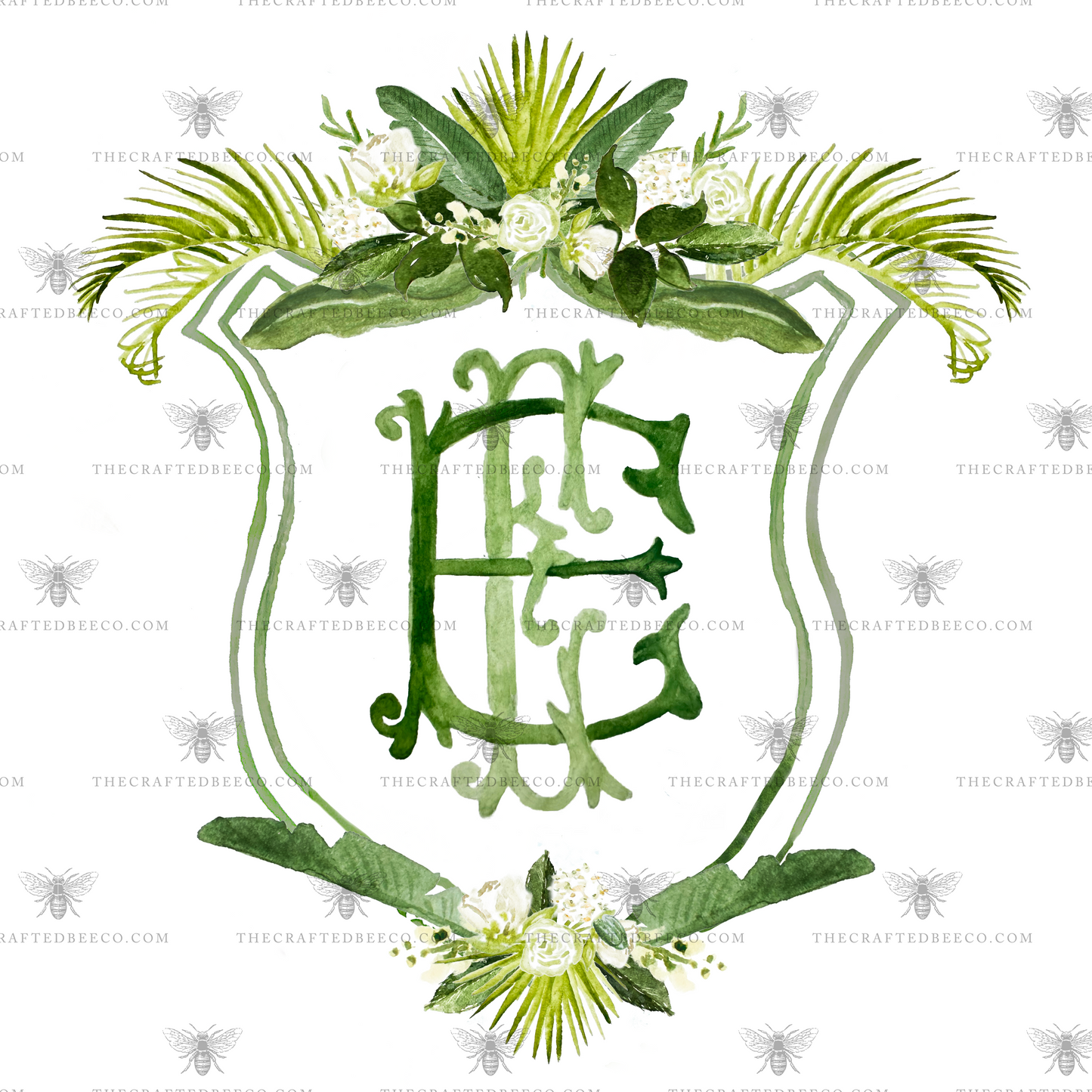 The Olivia Semi-Custom Crest Digital Files