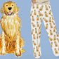 Golden Retriever pajamas with dog art print for dog lovers