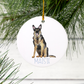 Personalized German Shepherd Ornament