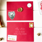 Christmas North Pole Postage Sticker Sheet