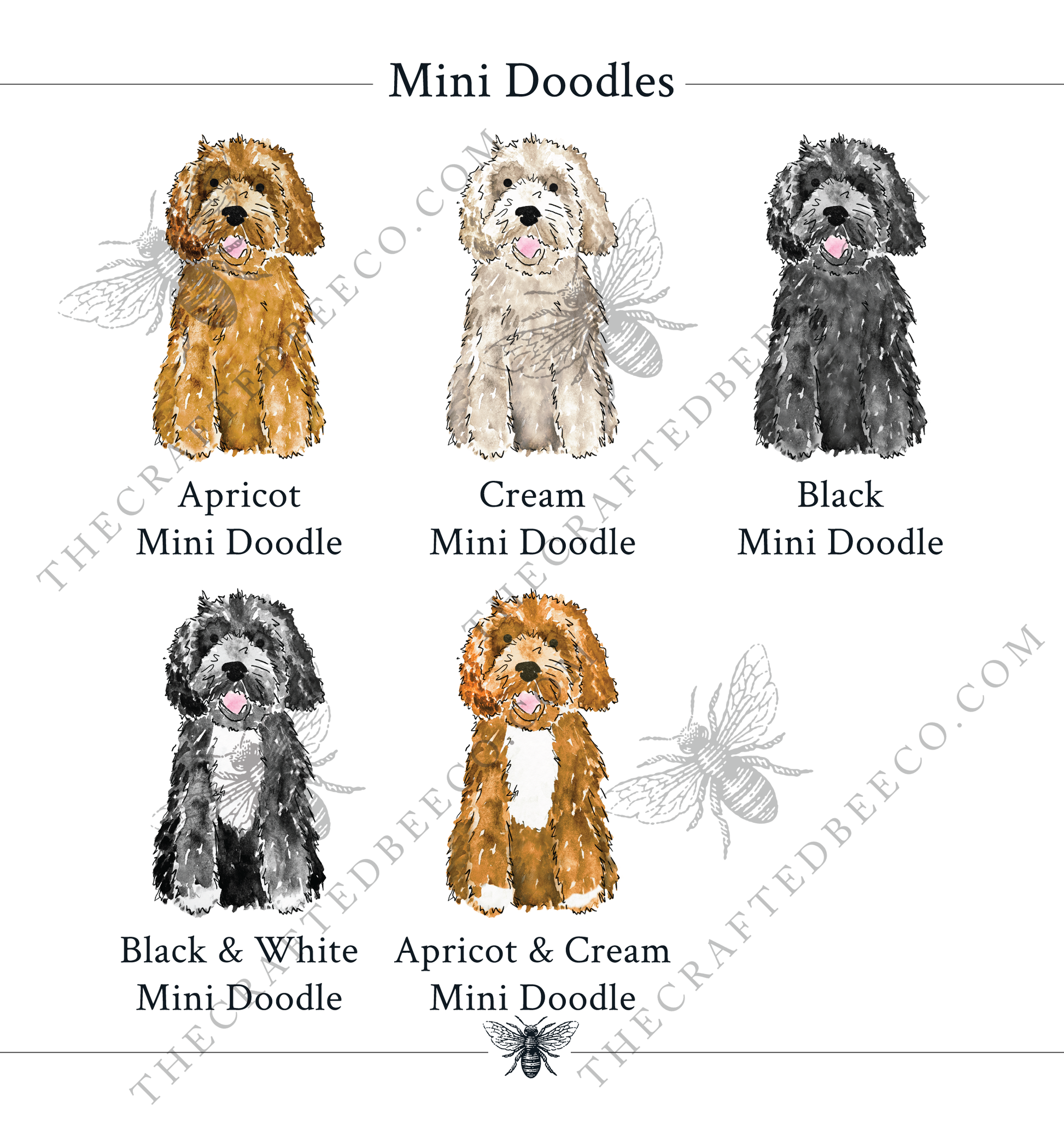 Hey Dood Golden Doodle Dog Doormat