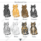 Lovey Valentines Day Mix and Match Pet Tea Towel