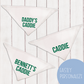 Daddy's Caddie Golf Tie On Dog Bandana