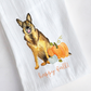 Pumpkin German Shepherd Tea Towel