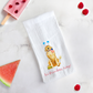 Patriotic Golden Retriever Tea Towel