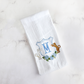 Personalized Doodle Crest Tea Towel