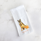 Pumpkin German Shepherd Tea Towel