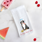 Patriotic Bernese Mountain Dog Tea Towel