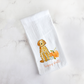 Pumpkin Doodle Four Sack Tea Towel