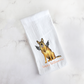 Spooky German Shepherd Tea Towel