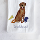Sporty Football Lab Tea Towel