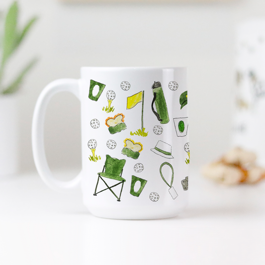 Golf Patron Pattern Mug