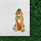 Red Golden Retriever Golf Towel. Thoughtful golf gift for dog lovers – Red Golden Retriever towel for Father’s Day or Christmas