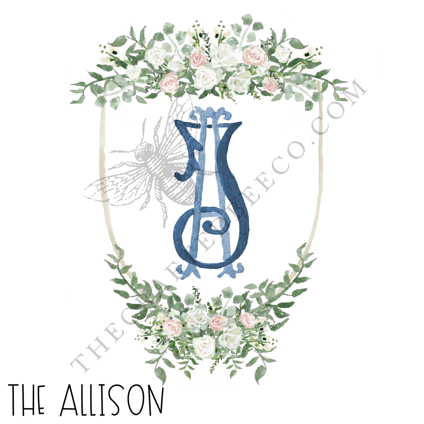 The Allison Semi-Custom Crest Digital Files