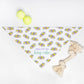 Mardi Gras King Cake Dog Bandana
