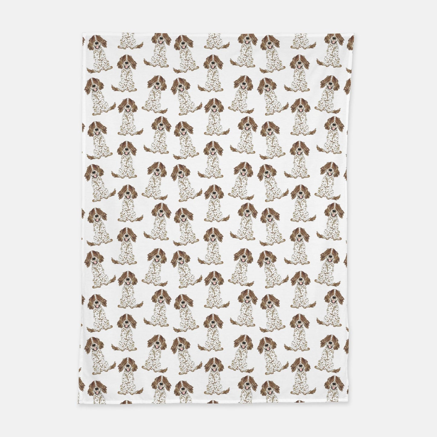 Spaniel Swaddle Blanket