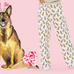 Lovey Valentines German Shepherd Pajama Pants