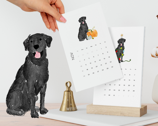 Black Lab 2024 Calendar