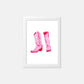 Boot Goofin' Art Print